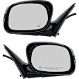 Driver and Passenger Side Mirrors, Power Adjust, Manual Folding, Heated, Paintable, No Signal Light, No Memory, No Puddle Light, No Auto-Dimming, No Blind Spot Feature