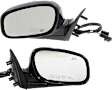 Driver and Passenger Side Mirrors, Power Adjust, Manual Folding, Heated, Paintable, No Signal Light, With memory, No Puddle Light, No Auto-Dimming, No Blind Spot Feature