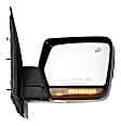 Driver and Passenger Side Mirrors, Non-Towing, Power, Power Folding, Heated, Chrome, In-housing Signal Light, With memory, With Puddle Light, No Auto-Dimming, No Blind Spot Feature
