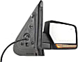 Driver and Passenger Side Mirrors, Non-Towing, Power, Power Folding, Heated, Chrome, In-housing Signal Light, With memory, With Puddle Light, No Auto-Dimming, No Blind Spot Feature