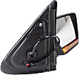 Driver and Passenger Side Mirrors, Non-Towing, Power Adjust, Power Folding, Heated, Chrome, In-housing Signal Light, With memory, With Puddle Light, No Auto-Dimming, No Blind Spot Feature