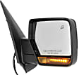 2011 Lincoln Navigator - Driver and Passenger Side Mirror, Power Adjust, Heated, Paintable, Power Folding, In-housing Signal Light, No Blind Spot Feature, With Memory, With Puddle Light, No Auto-Dimming