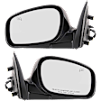 Driver and Passenger Side Mirrors, Power Adjust, Manual Folding, Heated, Paintable, No Signal Light, No Memory, No Puddle Light, No Auto-Dimming, No Blind Spot Feature