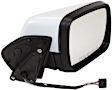 Driver and Passenger Side Mirrors, Power, Manual Folding, Heated, Paintable, No Signal Light, With memory, No Puddle Light, No Auto-Dimming, No Blind Spot Feature
