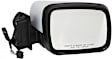 Driver and Passenger Side Mirrors, Power, Manual Folding, Heated, Paintable, No Signal Light, With memory, No Puddle Light, No Auto-Dimming, No Blind Spot Feature