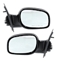Driver and Passenger Side Mirrors, Power, Manual Folding, Heated, Paintable, No Signal Light, No Memory, No Puddle Light, No Auto-Dimming, No Blind Spot Feature