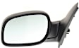 Driver and Passenger Side Mirrors, Power, Manual Folding, Heated, Paintable, No Signal Light, No Memory, No Puddle Light, No Auto-Dimming, No Blind Spot Feature