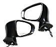 Driver and Passenger Side Mirrors, Power, Manual Folding, Heated, Paintable, In-housing Signal Light, With memory, With Puddle Light, No Auto-Dimming, With Blind Spot Detection in Glass