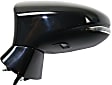 Driver and Passenger Side Mirrors, Power, Power Folding, Heated, Paintable, In-housing Signal Light, With memory, With Puddle Light, No Auto-Dimming, With Blind Spot Detection in Glass