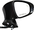Driver and Passenger Side Mirrors, Power, Power Folding, Heated, Paintable, In-housing Signal Light, With memory, With Puddle Light, No Auto-Dimming, With Blind Spot Detection in Glass