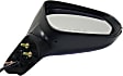 Driver and Passenger Side Mirrors, Power, Manual Folding, Heated, Paintable, In-housing Signal Light, With memory, No Puddle Light, No Auto-Dimming, No Blind Spot Feature