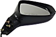 Driver and Passenger Side Mirrors, Power, Power Folding, Heated, Paintable, In-housing Signal Light, With memory, No Puddle Light, No Auto-Dimming, No Blind Spot Feature