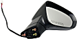 Driver and Passenger Side Mirrors, Power, Manual Folding, Heated, Paintable, In-housing Signal Light, No Memory, No Puddle Light, No Auto-Dimming, No Blind Spot Feature