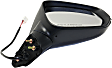 Driver and Passenger Side Mirrors, Power, Manual Folding, Heated, Paintable, In-housing Signal Light, No Memory, No Puddle Light, No Auto-Dimming, No Blind Spot Feature