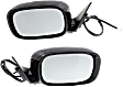 Driver and Passenger Side Mirrors, Power, Power Folding, Heated, Paintable, No Signal Light, With memory, With Puddle Light, No Auto-Dimming, No Blind Spot Feature