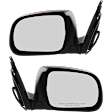 2007 Lexus RX400h - Driver and Passenger Side Mirrors, without Memory, Signal Light, Blind Spot Feature, Puddle Light, and Auto-Dimming, Passenger side - Manual Adjust, Driver side - Power, Heated, Paintable, Manual Folding