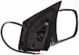Driver and Passenger Side Mirrors, with Memory, No Signal Light, Blind Spot Feature, Puddle Light, and Auto-Dimming, RH - Manual Adjust, LH - Power, Heated, Paintable, Manual Folding, Base Model