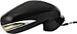 Driver and Passenger Side Mirror, Power Adjust, Heated, Manual Folding, Paintable, In-housing Signal Light, No Memory, With Puddle Light, No Auto-Dimming, No Blind Spot Feature