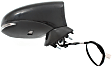 2014-2020 Lexus IS350 - Driver and Passenger Side Mirrors, Power, Manual Folding, Heated, Paintable, In-housing Signal Light, No Memory, With Puddle Light, No Auto-Dimming, No Blind Spot Feature