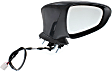 2014-2020 Lexus IS350 - Driver and Passenger Side Mirrors, Power, Manual Folding, Heated, Paintable, In-housing Signal Light, No Memory, With Puddle Light, No Auto-Dimming, No Blind Spot Feature