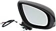 2014-2020 Lexus IS350 - Driver and Passenger Side Mirrors, Power, Manual Folding, Heated, Paintable, In-housing Signal Light, No Memory, With Puddle Light, No Auto-Dimming, No Blind Spot Feature