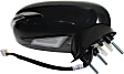 Convertible Driver and Passenger Side Mirror, Power Adjust, Heated, Manual Folding, Paintable, In-housing Signal Light, No Memory, With Puddle Light, No Auto-Dimming, No Blind Spot Feature