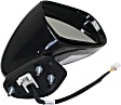 Convertible Driver and Passenger Side Mirror, Power Adjust, Heated, Manual Folding, Paintable, In-housing Signal Light, No Memory, With Puddle Light, No Auto-Dimming, No Blind Spot Feature