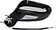 Convertible Driver and Passenger Side Mirror, Power Adjust, Heated, Manual Folding, Paintable, In-housing Signal Light, No Memory, With Puddle Light, No Auto-Dimming, No Blind Spot Feature