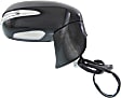 2010-2012 Lexus RX450h - Driver and Passenger Side Mirrors, Power, Manual Folding, Heated, Paintable, In-housing Signal Light, With memory, With Puddle Light, No Auto-Dimming, No Blind Spot Feature