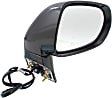 2010-2012 Lexus RX450h - Driver and Passenger Side Mirrors, Power, Manual Folding, Heated, Paintable, In-housing Signal Light, With memory, With Puddle Light, No Auto-Dimming, No Blind Spot Feature