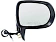 2013-2015 Lexus RX450h - Driver and Passenger Side Mirrors, Power, Power Folding, Heated, Paintable, In-housing Signal Light, With memory, With Puddle Light, No Auto-Dimming, No Blind Spot Feature