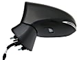 Driver and Passenger Side Mirrors, Power, Manual Folding, Heated, Paintable, In-housing Signal Light, With memory, With Puddle Light, No Auto-Dimming, No Blind Spot Feature