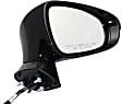 Driver and Passenger Side Mirrors, Power, Manual Folding, Heated, Paintable, In-housing Signal Light, With memory, With Puddle Light, No Auto-Dimming, No Blind Spot Feature