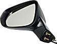 2015-2017 Lexus NX200t - Driver and Passenger Side Mirrors, Power, Manual Folding, Heated, Paintable, In-housing Signal Light, With memory, No Puddle Light, No Auto-Dimming, No Blind Spot Feature