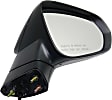 2015-2017 Lexus NX200t - Driver and Passenger Side Mirrors, Power, Manual Folding, Heated, Paintable, In-housing Signal Light, With memory, No Puddle Light, No Auto-Dimming, No Blind Spot Feature