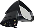 2015-2017 Lexus NX200t - Driver and Passenger Side Mirrors, Power, Manual Folding, Heated, Paintable, In-housing Signal Light, With memory, No Puddle Light, No Auto-Dimming, No Blind Spot Feature