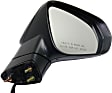 Driver and Passenger Side Mirrors, Power, Manual Folding, Heated, Paintable, In-housing Signal Light, With memory, No Puddle Light, No Auto-Dimming, No Blind Spot Feature