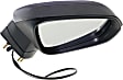 Driver and Passenger Side Mirrors, Power, Manual Folding, Heated, Paintable, In-housing Signal Light, With memory, No Puddle Light, No Auto-Dimming, No Blind Spot Feature