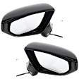 Driver and Passenger Side Mirror, Power Adjust, Heated, Manual Folding, Paintable, In-housing Signal Light, No Memory, No Puddle Light, No Auto-Dim, No Blind Spot Feature