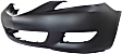 2004 Mazda 3 - Front and Rear Primed Bumper Cover, Sedan, For Models With Standard Bumper