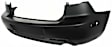 2004 Mazda 3 - Front and Rear Primed Bumper Cover, Sedan, For Models With Standard Bumper