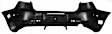 2005 Mazda 3 - Sedan Front and Rear Primed Bumper Cover CAPA Certified