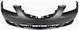 2005 Mazda 3 - Sedan Front and Rear Primed Bumper Cover CAPA Certified