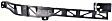 2006 Mazda 3 - Front, Driver and Passenger Side Bumper Bracket, Sedan
