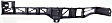 2006 Mazda 3 - Front, Driver and Passenger Side Bumper Bracket, Sedan