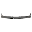 Front, Driver and Passenger Side Bumper Trim, Black
