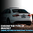 Front, Driver and Passenger Side Bumper Trims, Chrome