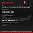 Front, Driver and Passenger Side Bumper Trims, Chrome