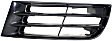 Driver and Passenger Side Grille Assemblies, Black Shell and Insert, Grille