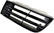 Driver and Passenger Side Grille Assemblies, Black Shell and Insert, Grille